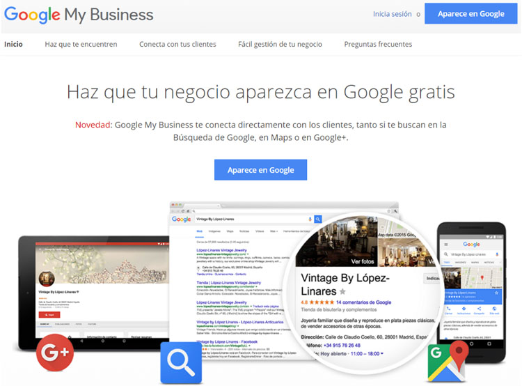 Formación Google My Business